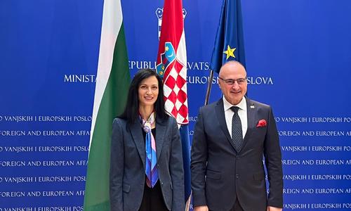 Мария Габриел: България и Хърватия имат активно и последователно партньорство за устойчиво бъдеще на Югоизточна Европа